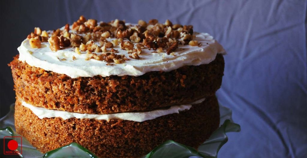 Simple Carrot Cake – RasoiTime